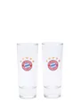 Produktbild: FC Bayern München Gläser-Set FC Bayern München I Schnapsglas 2er-Set I Durchsichtig, Glas