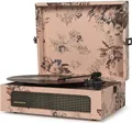 Produktbild: Audio & Hi-Fi - Crosley: Voyager Portable Turntable (Floral) Now With Bluetooth