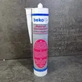 Produktbild: beko® Acryl Dichtstoff Fugendichtstoff 310ml weiss Fugenacryl Kartusche Maler