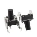 Produktbild: 20 Stk momentanen rechtwinklige taktile Tact Taster Schalter 6 x 6 x 9 mm