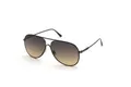 Produktbild: Tom Ford Alec FT0824 01B Sonnenbrille Herren Pilot 62mm Gradient Smoke