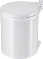 Produktbild: Hailo Einbaumülleimer Compact-Box M, 15 Liter, Stahlblech weiß, Kunststoff Inneneimer, Made in Germany