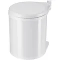 Produktbild: 3555-001] Poubelle Hailo Compact-box M 15l Blanc