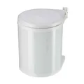 Produktbild: HAILO Compact-Box M Einbau-Abfallsammler 15Liter Mülleimer Abfalleimer weiß/grau
