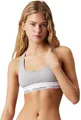 Produktbild: Calvin Klein Damen BH Bralette Unlined Sport, Grau (Grey Heather), XS