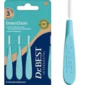 Produktbild: Dr.Best Interdentalbürsten GreenClean, ISO-Größe 3, Ø 0,6 mm, für mittlere Zahnzwischenräume, 6 Stück