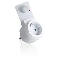 Produktbild: SEBSON Zwischenstecker PIR Bewegungsmelder - 2er Set - drehbarer Sensor, Schuko Stecker 230V, Steckdose programmierbar, max. 1000W LED geeignet - Steckdosenadapter