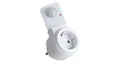 Produktbild: SEBSON Bewegungsmelder Zwischenstecker Bewegungsmelder - Schuko Stecker 230V programmierbar, (2-St), 2er Pack, Schwenkbar, max. 1000W LED geeignet, Steckdosen-Adapter