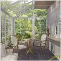 Produktbild: Woltu Wpc Terrassenfliesen Terrassendielen Fliese In Holzoptik Bodenbelag Mit Klicksystem (22 Stück / 2 M2) Braun