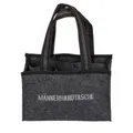 Produktbild: Männerhandtasche aus Filz mit 6 Fächern Bierträger für 6 Flaschen ca. 24 x 15 cm