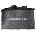 Produktbild: Männerhandtasche Einkaufstasche für 6 Flaschen Bier