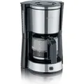 Produktbild: Severin Kaffeemaschine Type KA 4823 gebürstetschwarzsilber - Schwarz