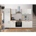 Produktbild: Flex-Well Exclusiv Küchenzeile Vintea 270 cm Magnolia-Lancelot Oak