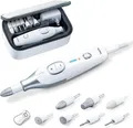 Produktbild: Beurer MP42 Maniküre-/Pediküre-Set mit 7 Aufsätzen - weißes Etui
