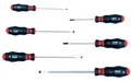 Produktbild: WÜRTH Zebra Schraubenzieher Schraubendreher Satz mit 2K Griff 6tlg.  061392326