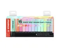 Produktbild: STABILO Marker STABILO BOSS Textmarker - 2+5 mm - pastell - 15er Tischset