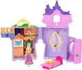 Produktbild: Mattel® Puppenhaus Disney Prinzessin Kleine Puppen Rapunzel Stacking Castle