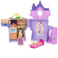 Produktbild: Mattel Disney Princess Rapunzel Storytime Stackers Puppenhaus mit kleiner Puppe,