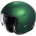 Produktbild: Motorrad Helm M - HJC V31 Solid Retro Jethelm mit Sonnenblende grün