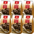 Produktbild: Weiss 6x 150g Lebkuchen Herzen mit 23% Zartbitterschokolade überzogen 900g