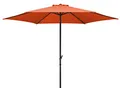 Produktbild: Schneider Sonnenschirm Bergamo, terracotta, 300 cm rund, Gestell Stahl, Bespannung Polyester, 6,0 kg