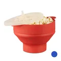 Produktbild: relaxdays Popcornmaker für Mikrowelle rot, 1 St.