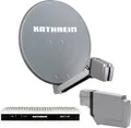 Produktbild: Kathrein CAS 80 Sat-Antenne Graphit (gr) multifeedfähig - 8 Teiln. über SAT-IP