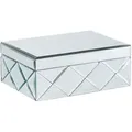 Produktbild: Schmuckkästchen GORRON Glas Silber verspiegelt