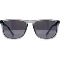 Produktbild: Superdry Shockwave 113 matte kristallgraue Sonnenbrille dunkelgrau fade kristallgrau