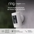 Produktbild: Ring Außenkamera Akku (Stick Up Cam Battery) | Überwachungskamera aussen mit 1080p-HD-Video, WLAN, witterungsbeständig, geeignet für dein Haus & Grundstück | Alexa-kompatible Sicherheitskamera