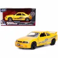 Produktbild: Jada 1/32 - Fast & Furious - Leons Gelber Nissan Skyline GT-R (BCNR33) - 99515