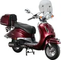 Produktbild: Motorroller Retro Firenze Limited 125 ccm 85 km/h EURO 5+ weinrot