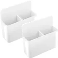 Produktbild: Magnetische Markerhalterung 2 Stück Weiß Linearspeicher magnetisch Whiteboard...