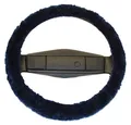 Produktbild: Reissner Lammfelle | LERA-15-MAR | Lenkradbezug Lenkradschoner Lenkradhülle für Auto und Wohnmobil | Echtes Merino Lammfell | Florhöhe 15mm | passend für ⌀40cm | Anti Rutsch | Farbe Marineblau