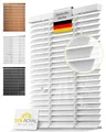 Produktbild: Sol Royal Holzjalousie 50 mm Lamellen extra breit – Fensterjalousie 70x250 cm Holzrollo einfache Montage Wand & Decke – Blickschutz Jalousie Fenster & Tür Massivholz Echtholz Rollo in Weiß – BE5