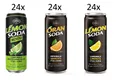 Produktbild: 72x Dosen Lemonsoda Oransoda Mojitosoda 330 ml Campari Group italienisch trinken