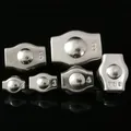 Produktbild: Drahtseilklemmen 2 mm - 10 mm V4A Edelstahl Bügel Simplex Duplex Klemme Kausche