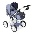 Produktbild: Bayer Chic 2000 560-51 Kombi-Puppenwagen LENI, Navy Blau Sterne