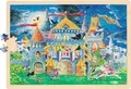 Produktbild: goki 57949 Einlegepuzzle Märchenstunde aus Holz, Holzpuzzle mit Geschichtenklassikern, Lernspielzeug und Kinderpuzzle, fördert Fantasie und Motorik, 46cm x 30cm, 192er Set, ab 4 Jahre
