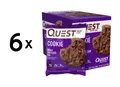 Produktbild: 6 x Quest Nutrition Protein Cookie (12x59g) Double Chocolate (47,08 EUR/kg)