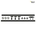 Produktbild: SLV 143190 1-Phasen Hochvolt-Set 3 schwarz 2x1m inkl. 3X PURI und LED Lampe 4,3W