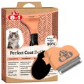 Produktbild: 8in1 Perfect Coat DeShedder Unterfellbürste f. lose Haare und Unterwolle Katzen