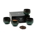 Produktbild: | Cappuccino Tassen Set Jade | 4-teilig | 180 ml | hochwertige Kaffee Tassen ...