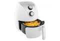 Produktbild: monzana Heißluftfritteuse, 1350 W, 3,6L mit Rezeptheft 9in1 Funktion 80-200°C Cool Touch Weiß