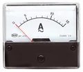 Produktbild: Zisaline Einbaumessinstrument 0-15A AC