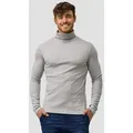 Produktbild: Indicode Rollkragenshirt Herren Eagon Langarmshirt Herrenshirt grau M (48)