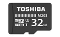 Produktbild: Toshiba M203 microSDHC 32GB schwarz Speicherkarte Klasse 10 100MB/s OVP NEU