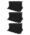 Produktbild: Nike Unisex Trainingssocken Everyday Cushioned Crew Socks SX7664 9 Paar, Größe:38-42, Artikel:-010 black