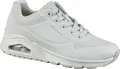 Produktbild: Skechers Uno, coole Damen Synthetik Sneakers, Sportschuhe in offwhite, Air Cooled Memory Foam Fußbett, Skech-Air-Laufsohle