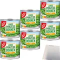 Produktbild: Gut&Günstig Junge Prinzessbohnen fein sortiert 6er Pack (6x400g Dose) + usy Block